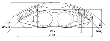 Road Calipers B4 310 DATA